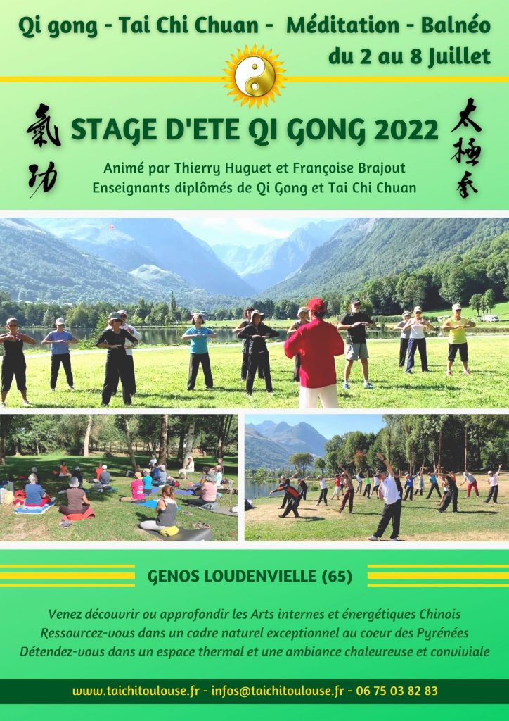 Stage d'été Qi Gong Pyrénées @ Lac de Génos Loudenvielle